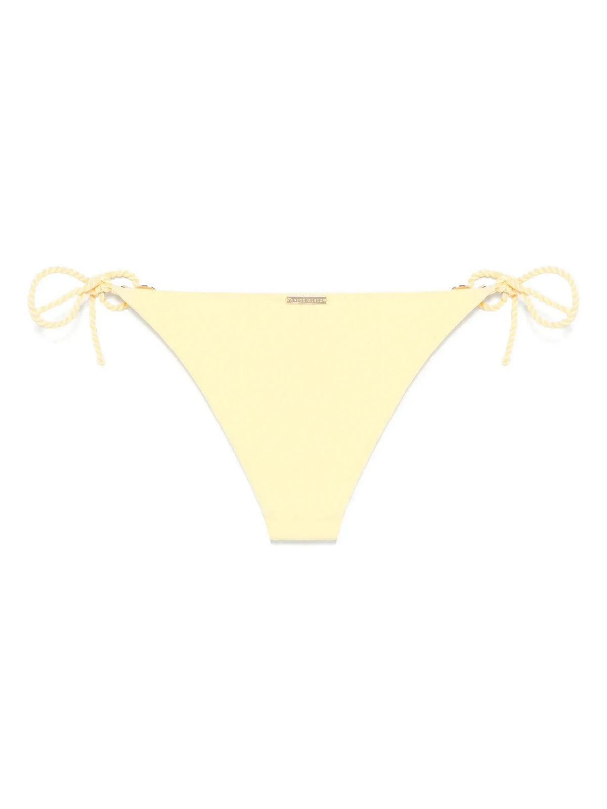 Tie Side Yellow Bikini