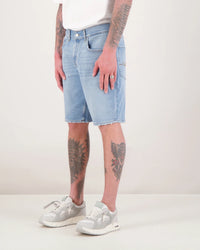 Regular Slim Blue Shorts