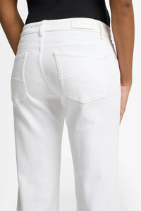 Calie Straight Ankle Yellow Jeans