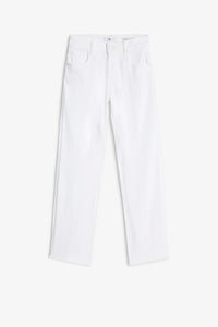 Calie Straight Ankle Yellow Jeans