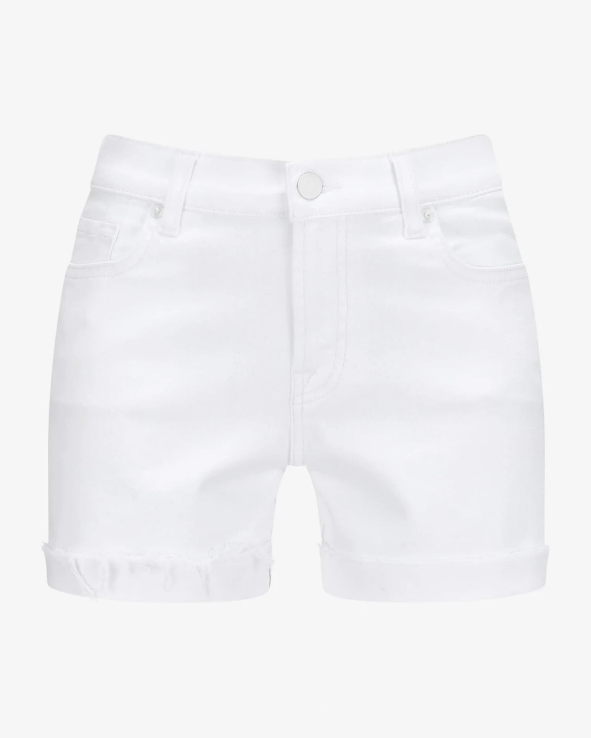 Mid Roll White Shorts