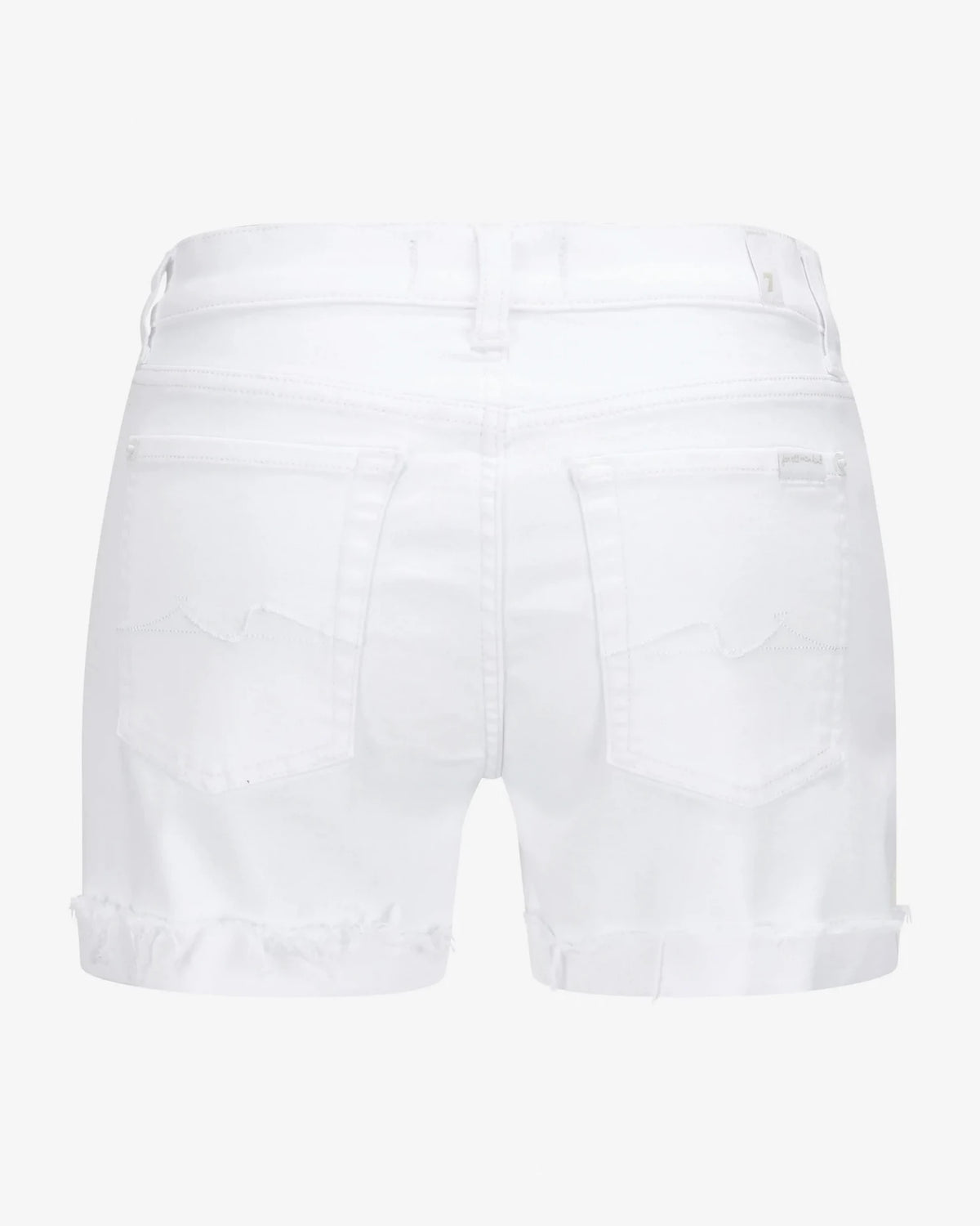 Mid Roll White Shorts