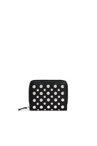 Studded Black Cardholder