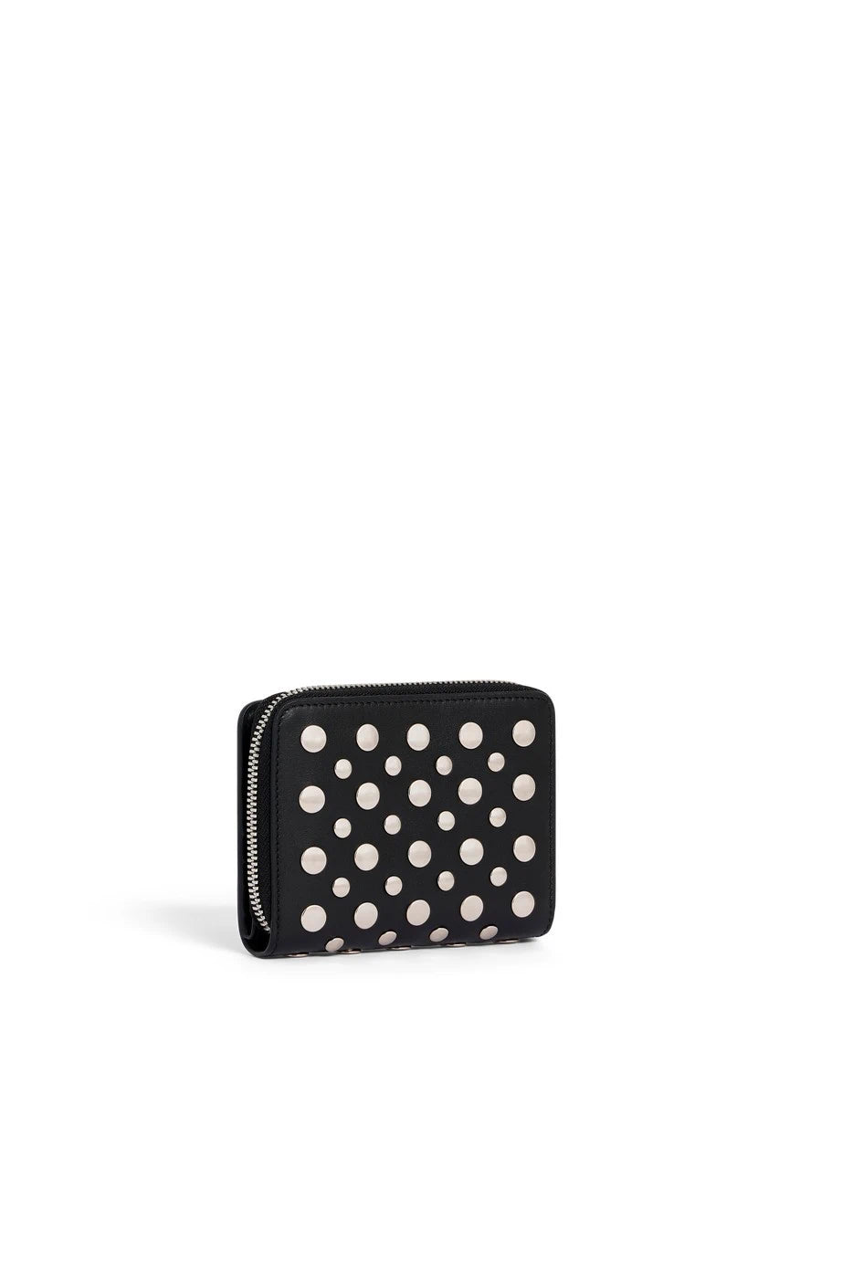 Studded Black Cardholder