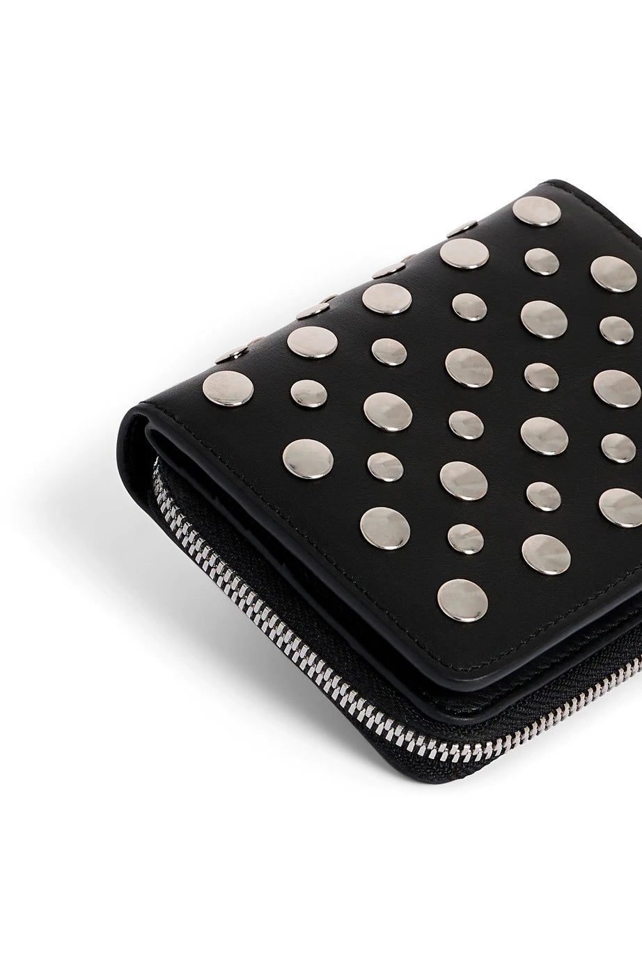 Studded Black Cardholder