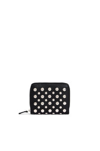 Studded Black Cardholder