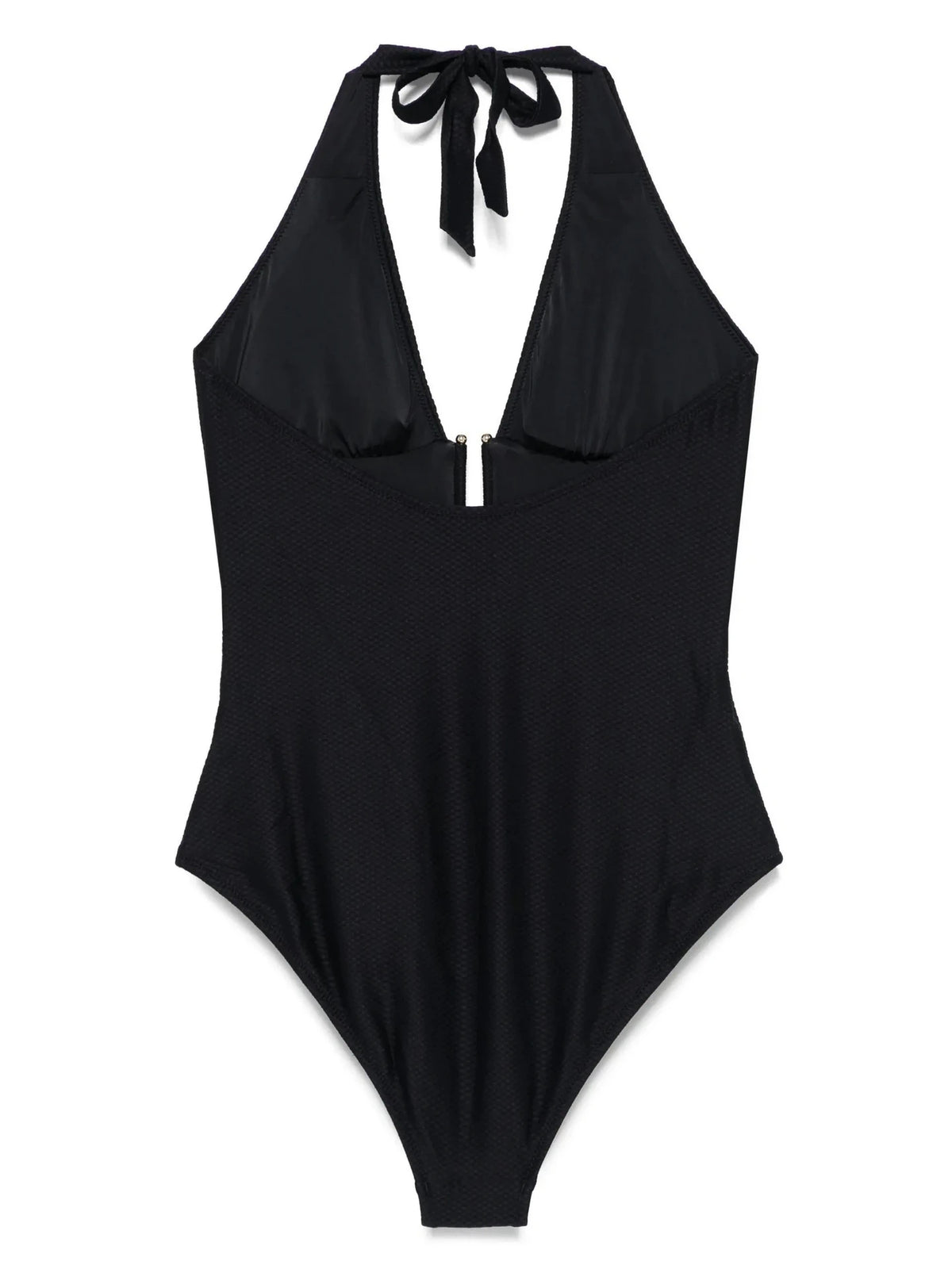 Halterneck Black Swimsuit
