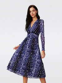 Burton Mesh Blue Dress