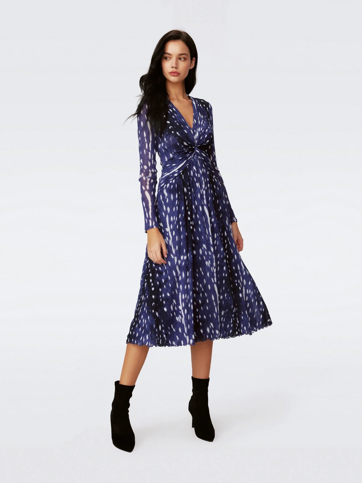 Burton Mesh Blue Dress