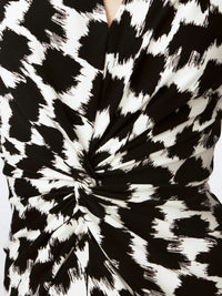 Libra Multicolour Midi Dress