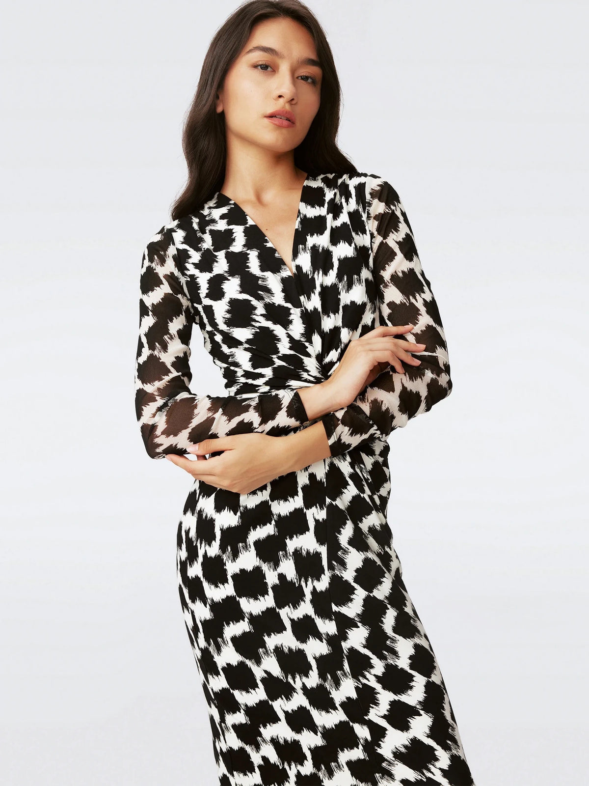 Libra Multicolour Midi Dress