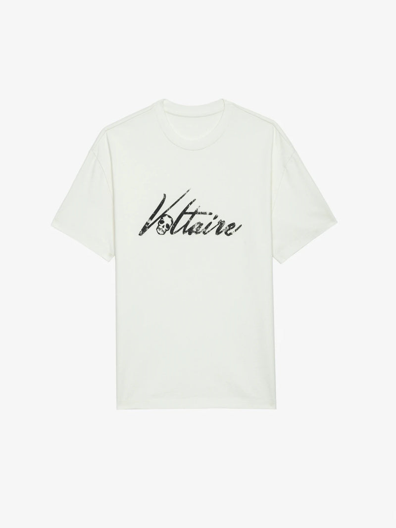Teddy Voltaire White T-Shirt