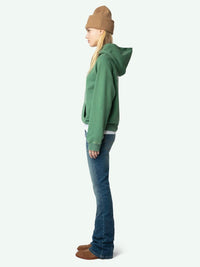 Georgy Strass Green Hoodie