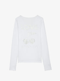 Tuni Concert Strass White Tshirt