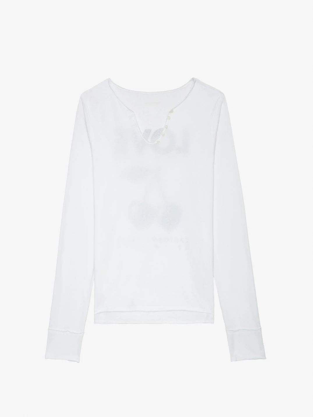 Tuni Concert Strass White Tshirt