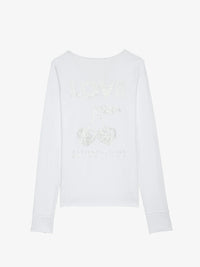 Tuni Concert Strass White Tshirt