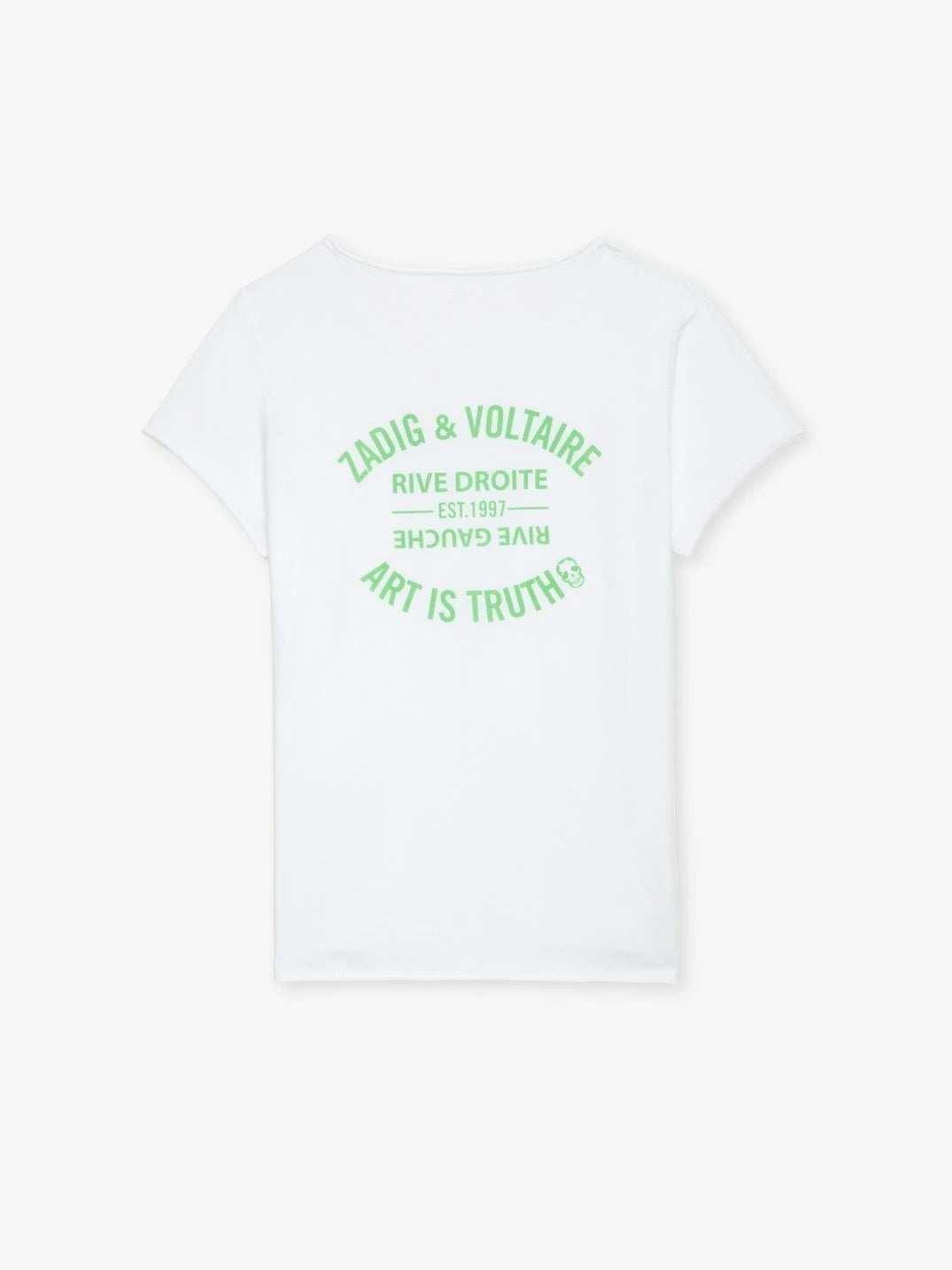 Tunisien White Henley T-Shirt