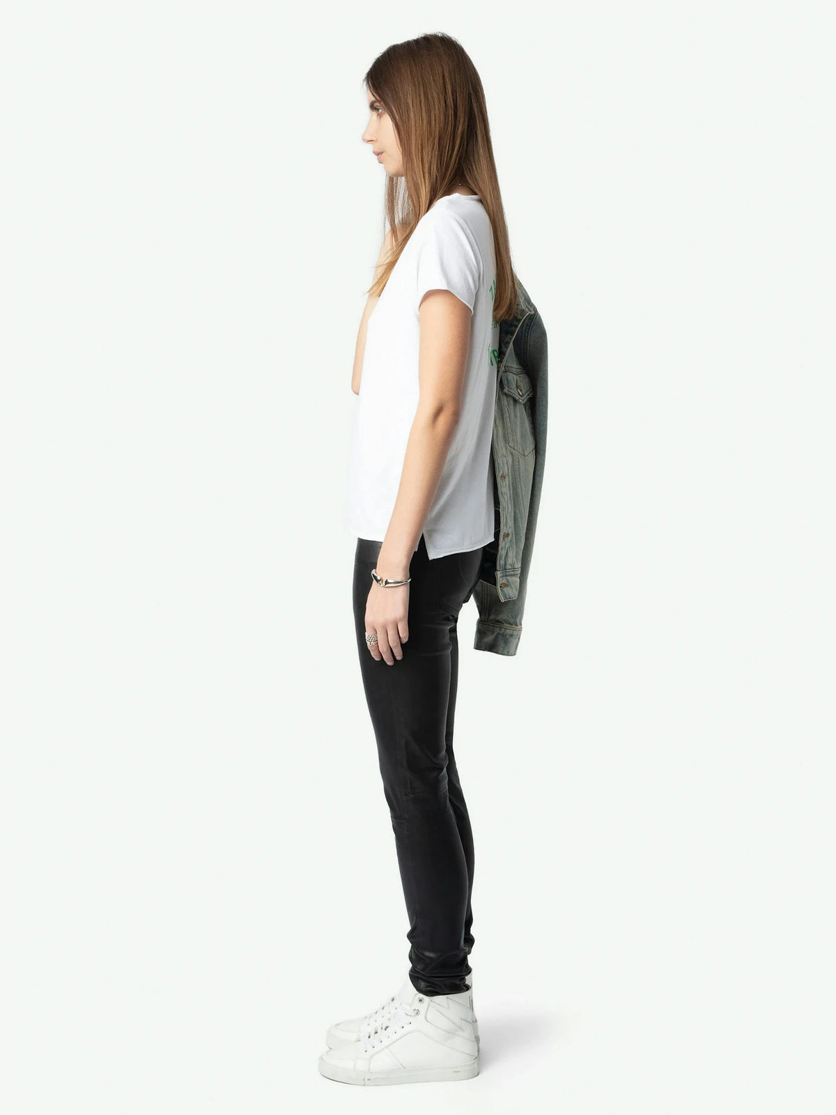 Tunisien White Henley T-Shirt