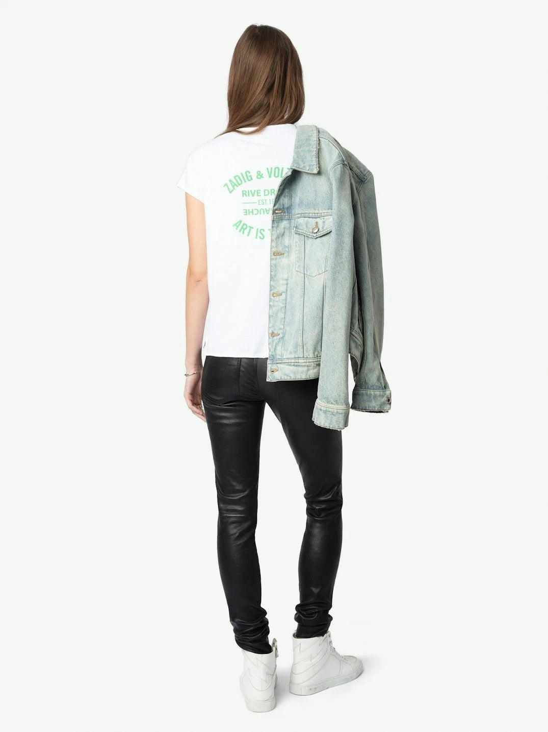 Tunisien White Henley T-Shirt