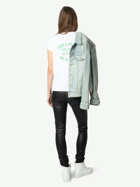 Tunisien White Henley T-Shirt