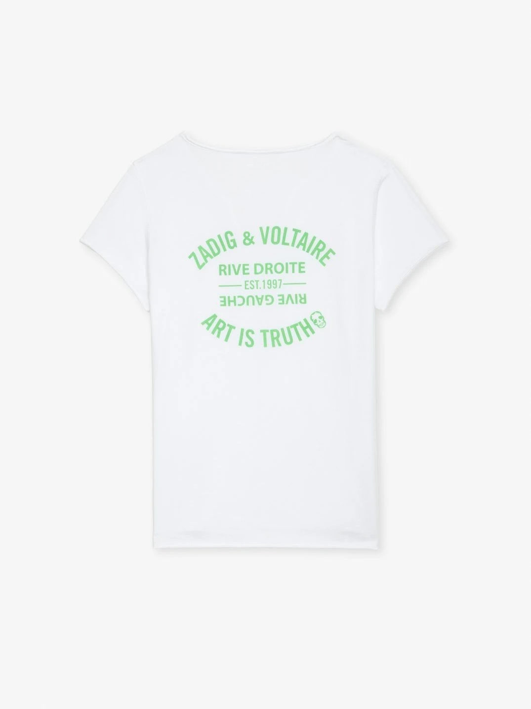 Tunisien White Henley T-Shirt