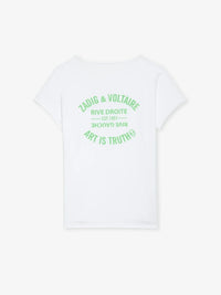 Tunisien White Henley T-Shirt