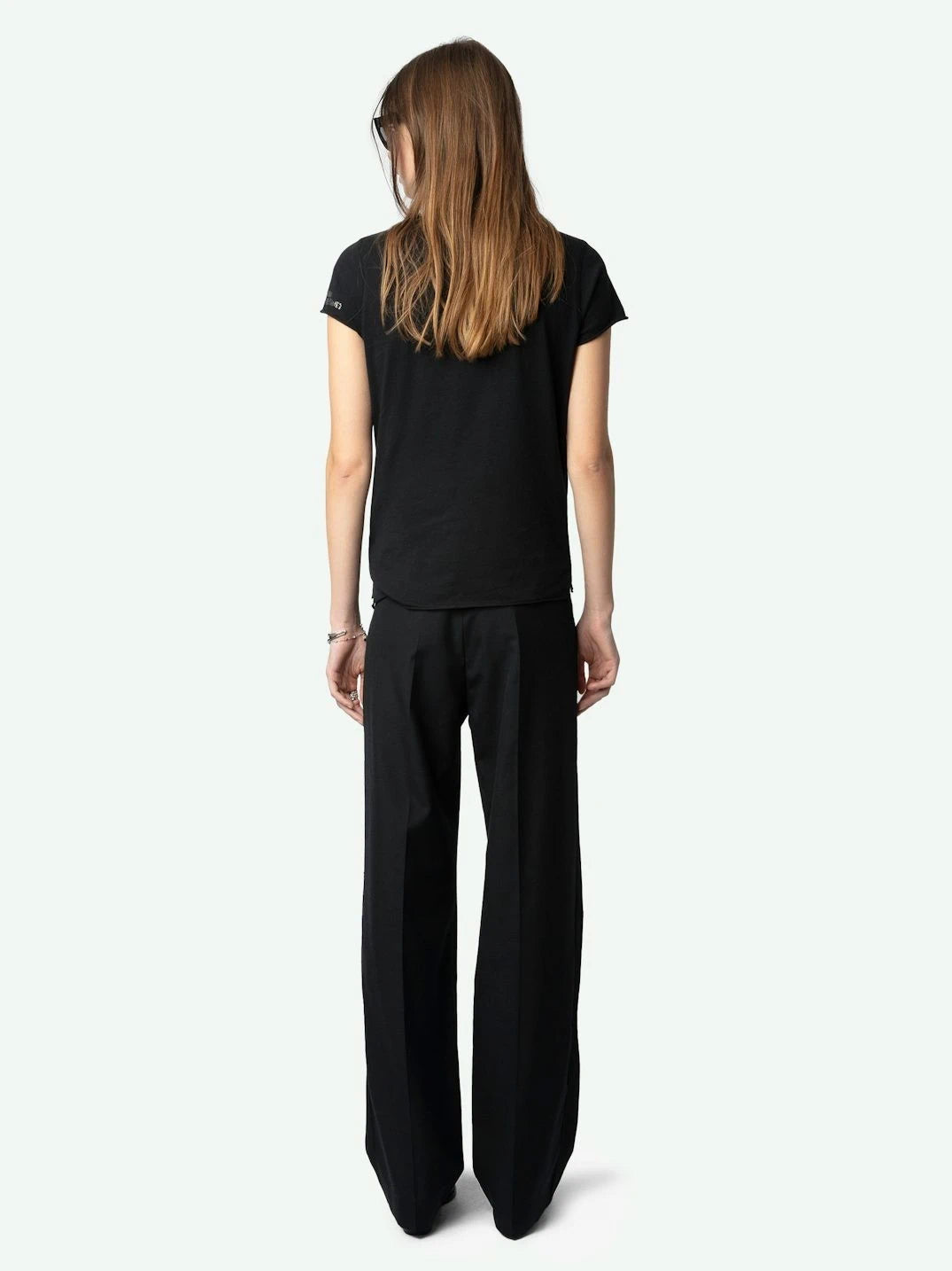 Rhinestone Black T-Shirt