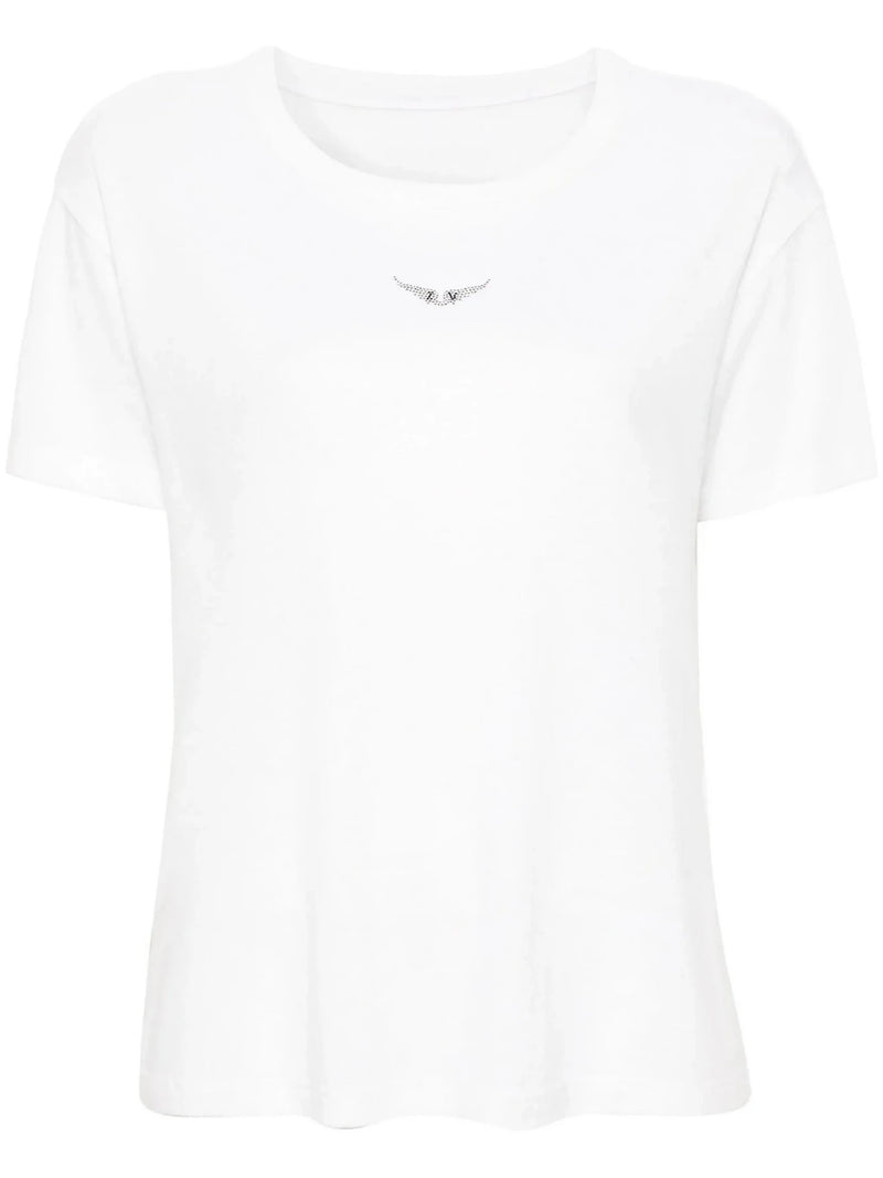 Wings Strass White T-Shirt