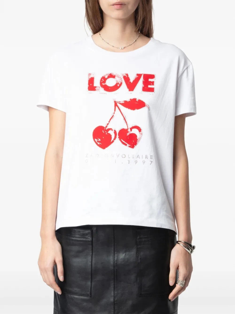 Crew Neck White T-Shirt