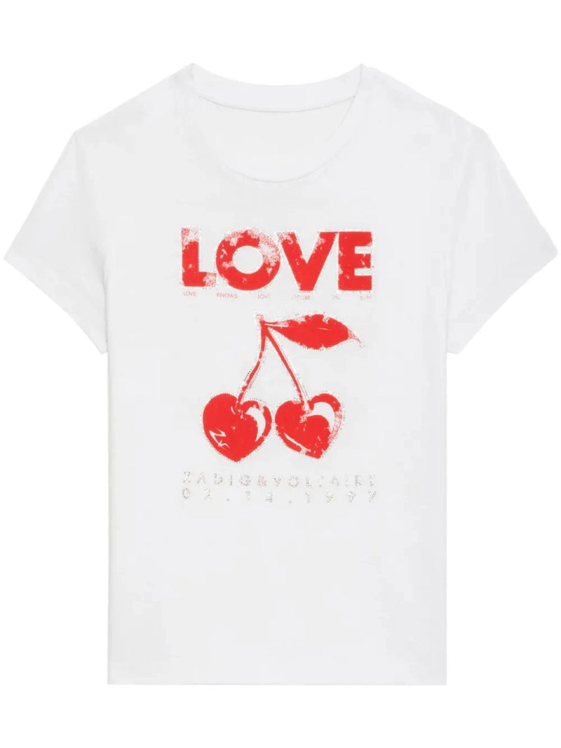 Crew Neck White T-Shirt