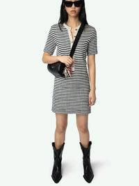Nautical Navy Dress