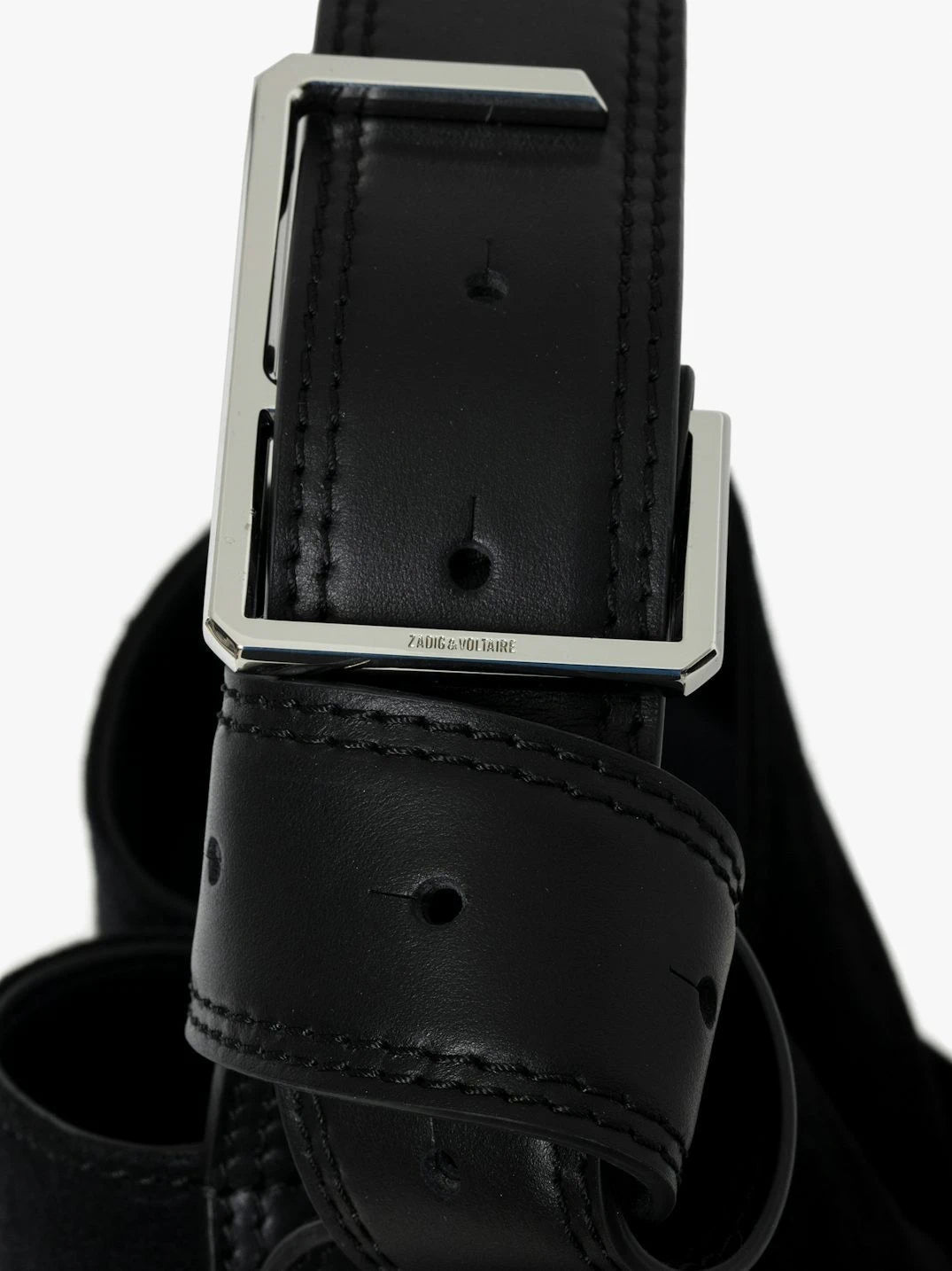 Le Cecilia Black Hobo Bag