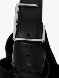 Le Cecilia Black Hobo Bag