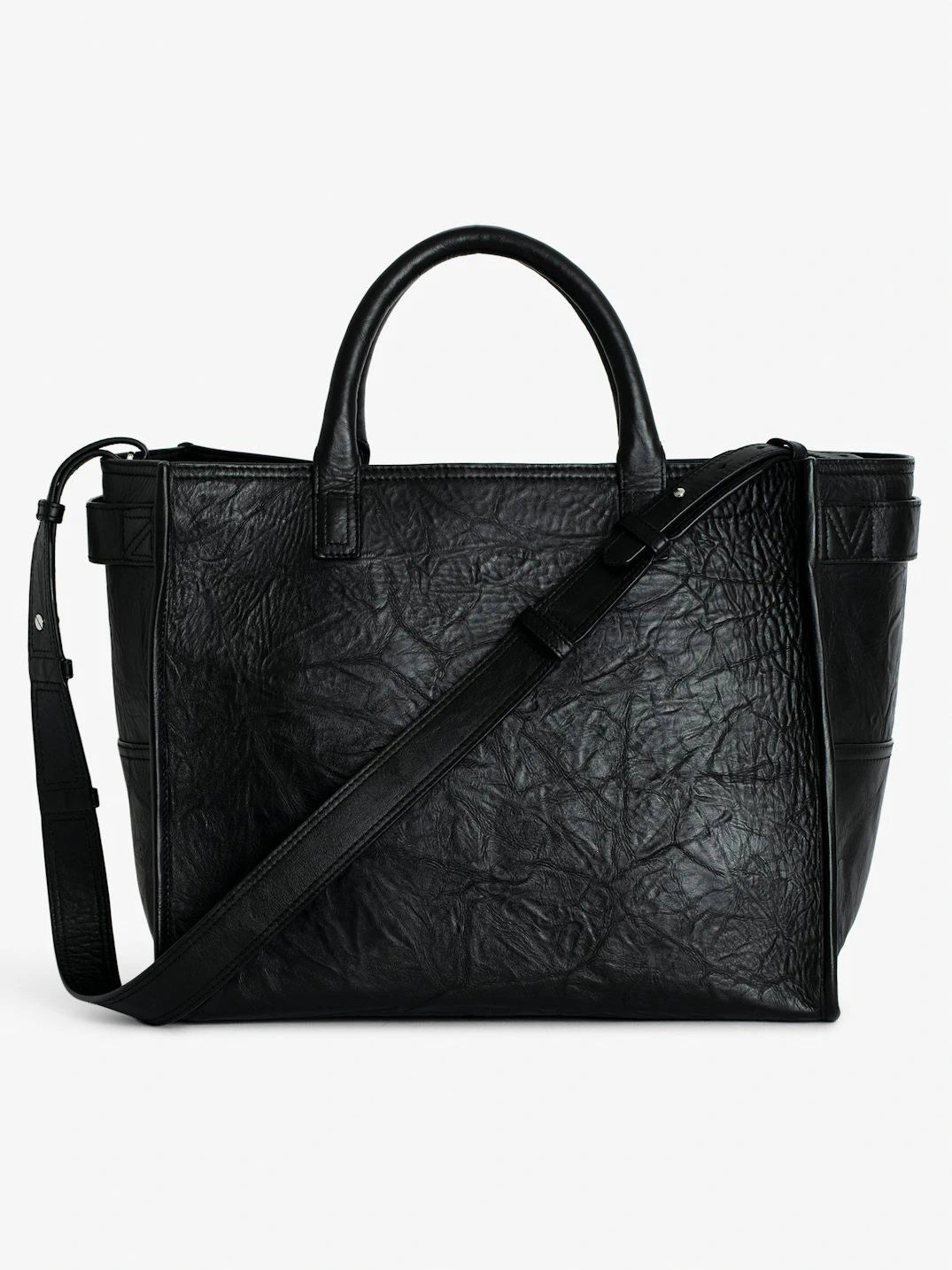 Angel Wings Black Tote