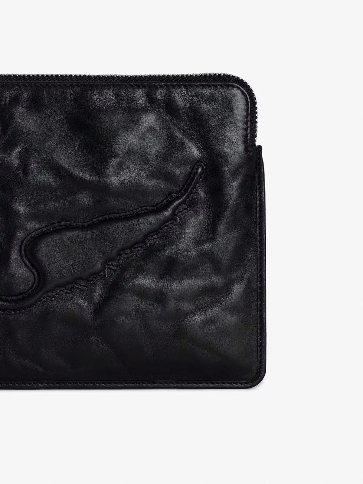 Angel Wings Black Clutch