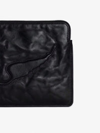 Angel Wings Black Clutch