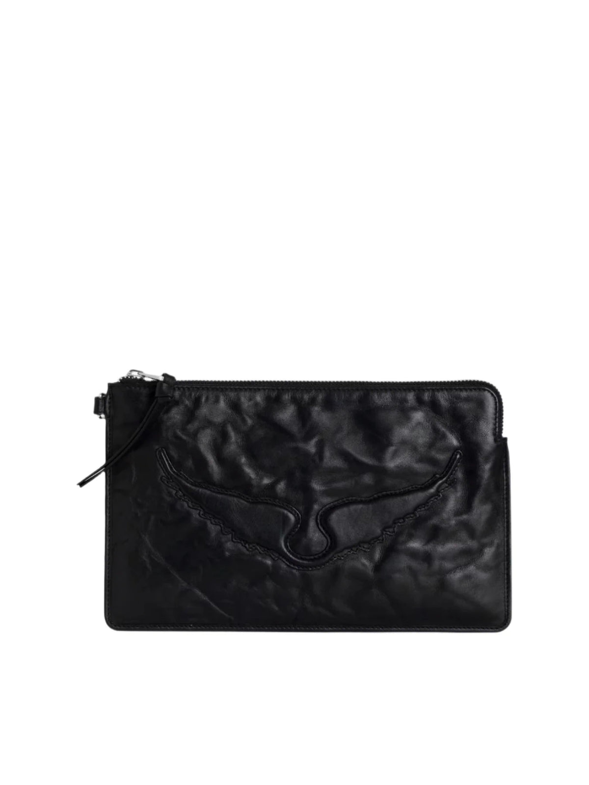 Angel Wings Black Clutch