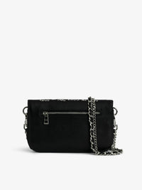 Graffiti Black Clutch