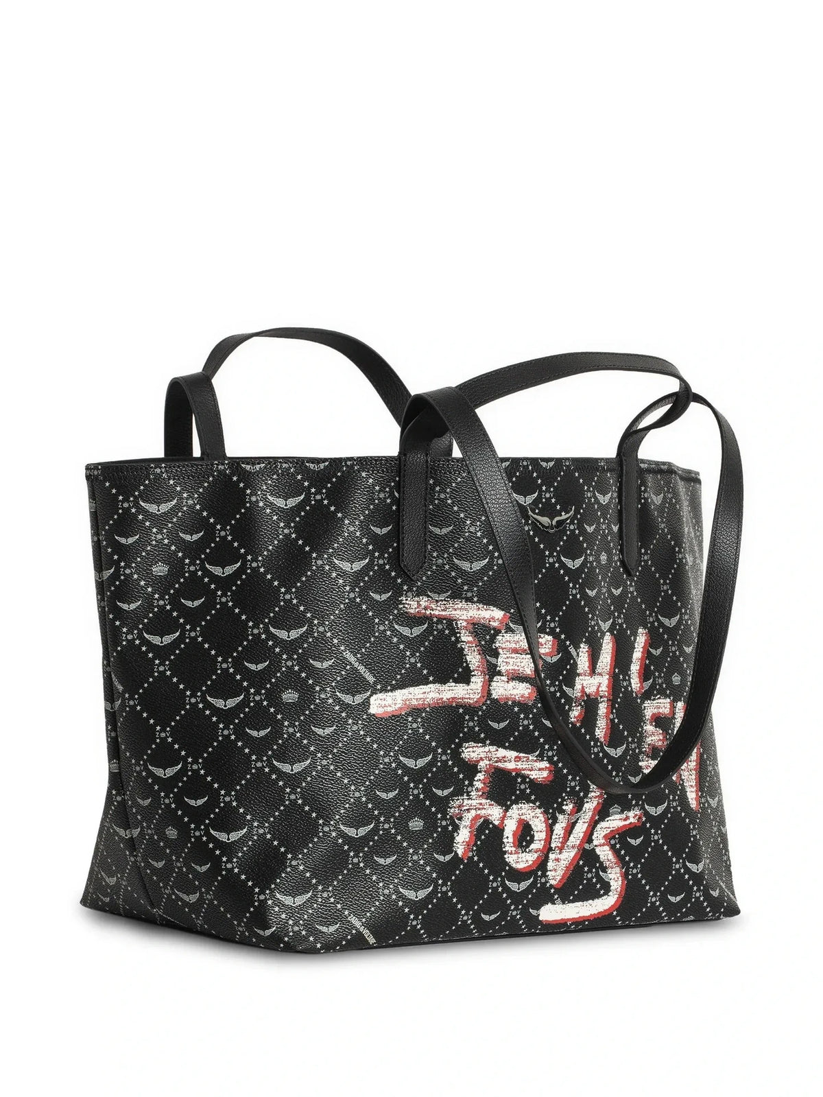 Z Shopper Black Tote