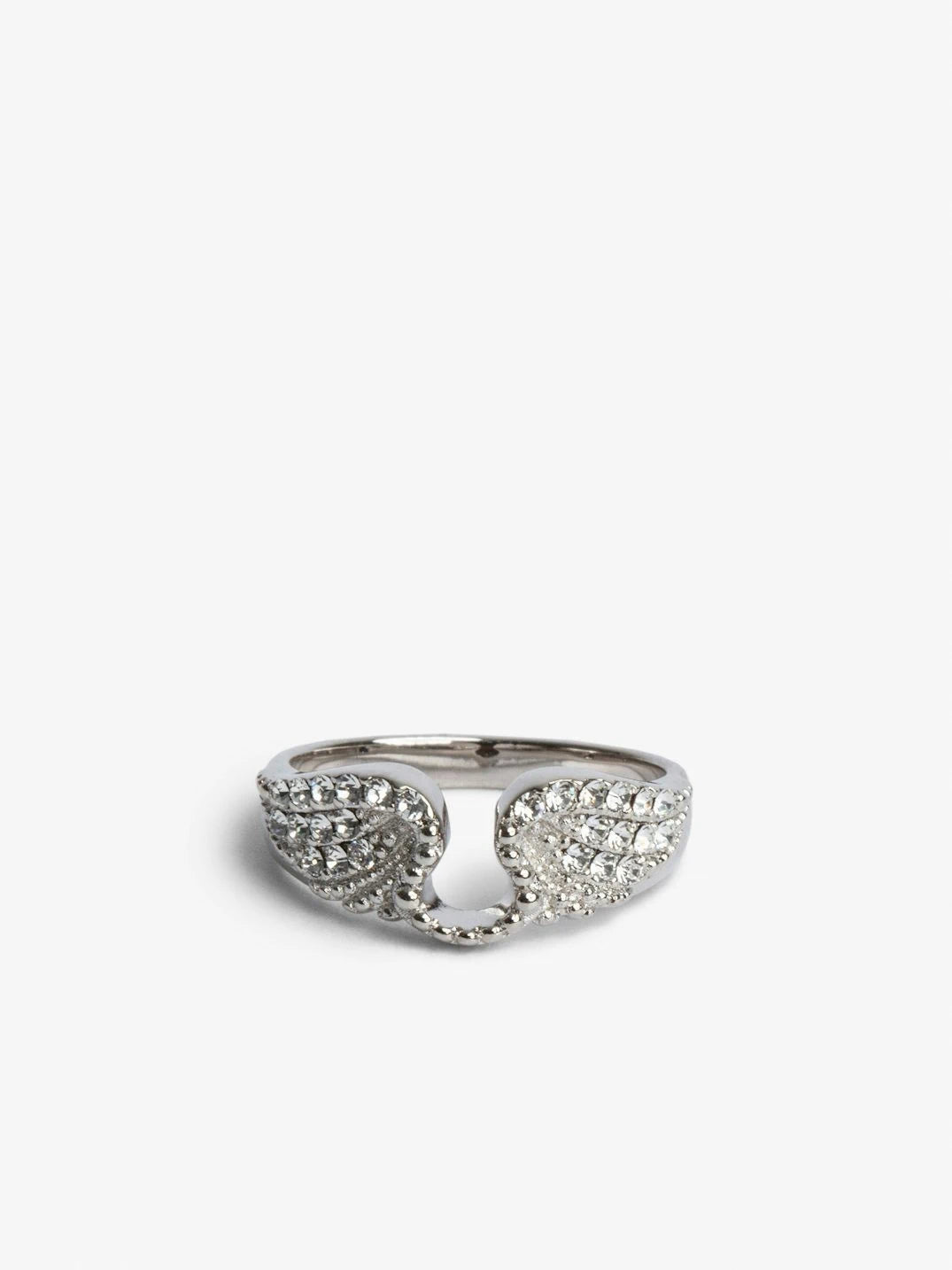 Iconic Diamanté Silver Ring