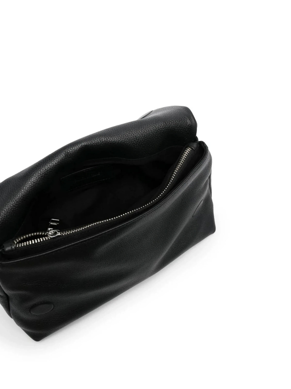 Logo Plaque Black Shoulder Bag