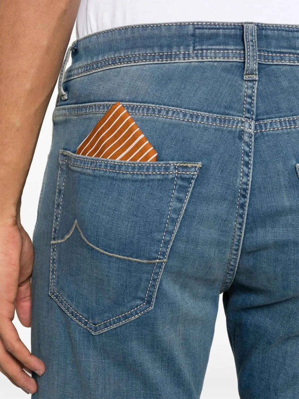 Bard Slim-Fit Blue Jeans