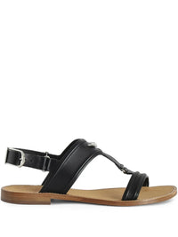 Caprese Wings Black Sandals