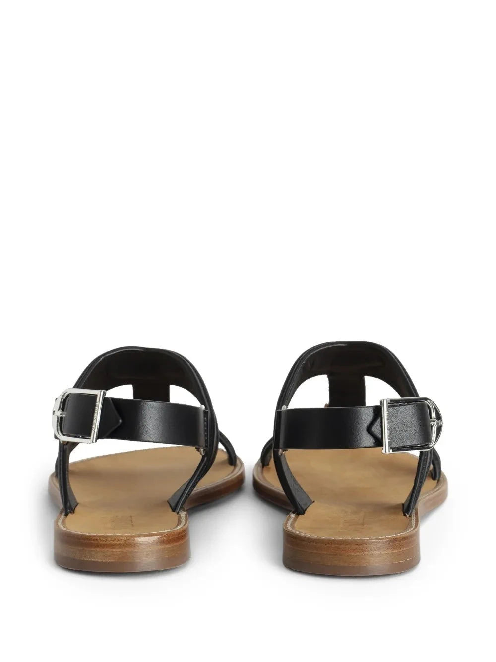 Caprese Wings Black Sandals
