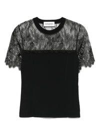 Lace Black T-Shirt