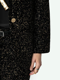 Velvet Black Blazer