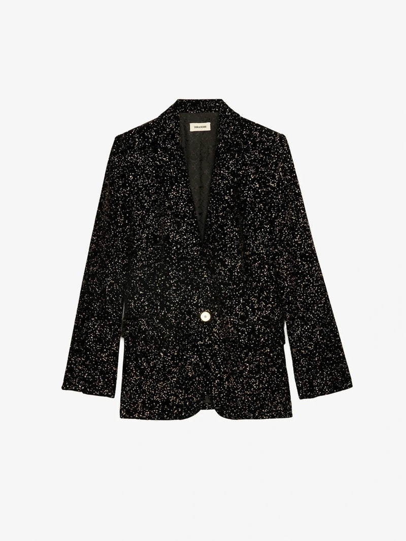 Velvet Black Blazer