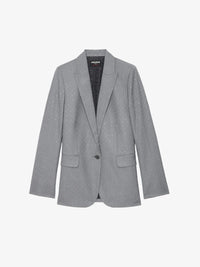 Strass Grey Blazer