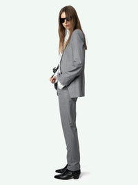 Strass Grey Blazer