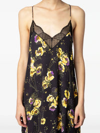 Risty Floral Black Dress